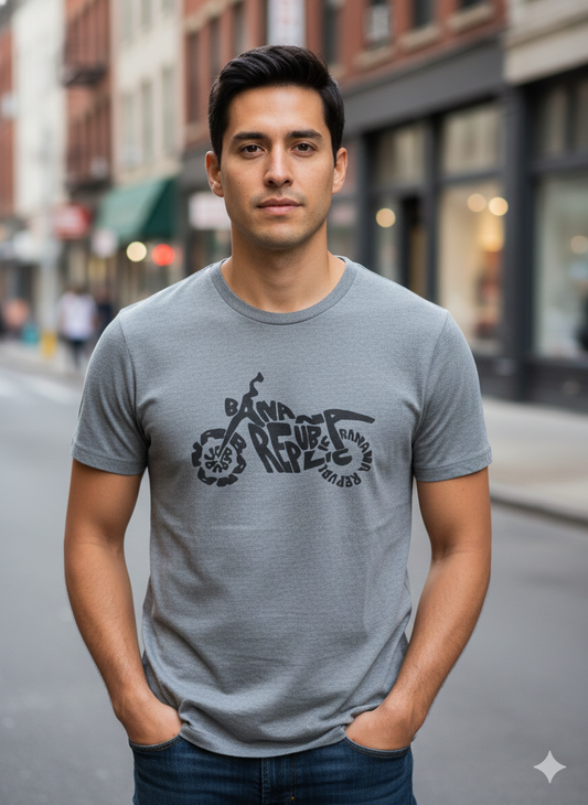 Playera Banana Republic Gris Claro