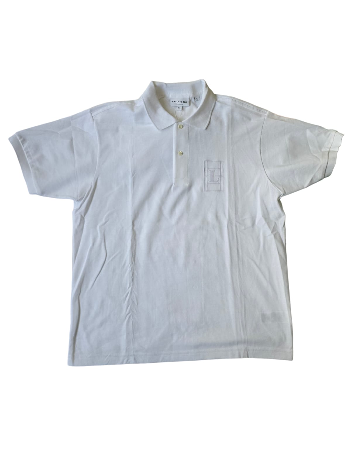 Polo Diseño clasico Fit Blanca