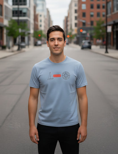 Playera Banana Republic  Azul