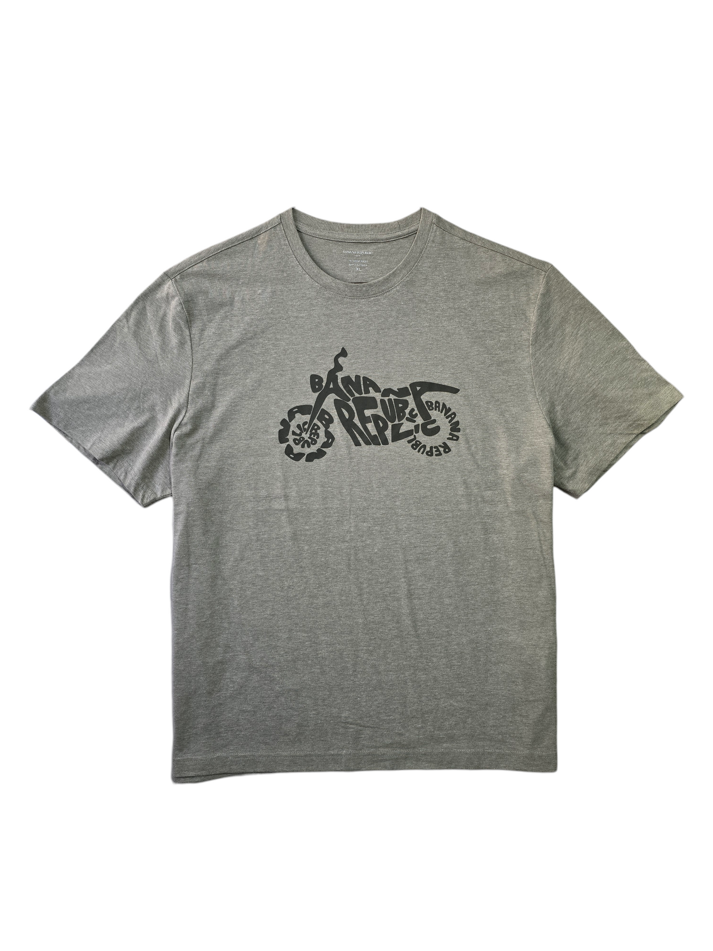 Playera Banana Republic  Gris Claro